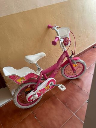 Bicicleta infantil rosa
