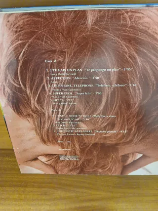 Vinilo LP Plastic Bertrand - J'te fais un plan