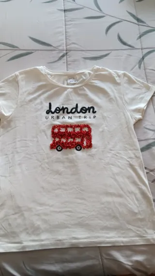 Camiseta London Urban Trip. Talla 13-14 años.