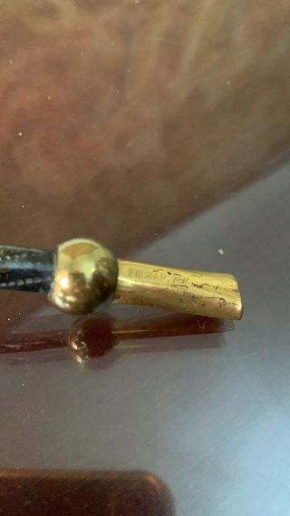 Bombilla antigua para mate