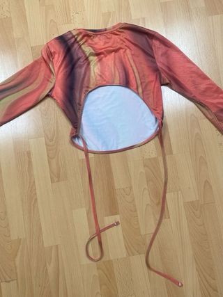 Lote 2 camisetas mujer marca Zara y Bershka M