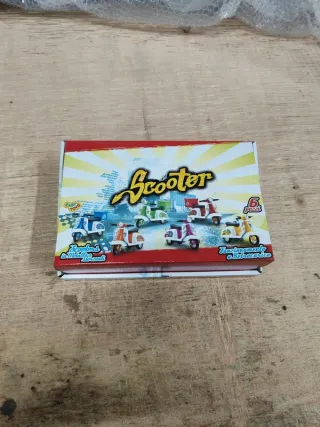 Set 6 scooter metallo sterzanti