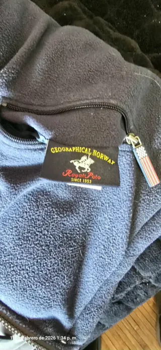 Chaleco Geographical Norway Reversible Marrón