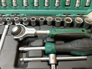 270° Carraca Giratoria PARKSIDE con Accesorios