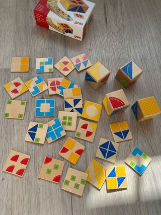 Puzzle madera niños patrones infantiles Goki