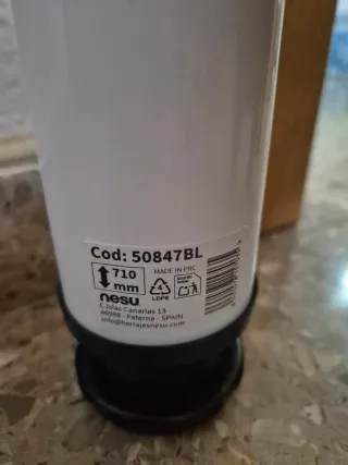 Mesa escritorio o mesa auxiliar blanca y negra