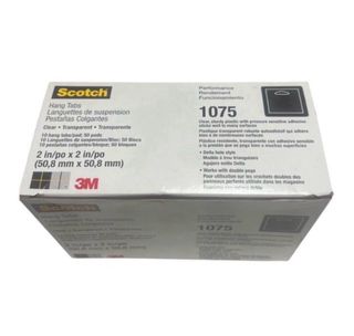 3M Scotch 1075 Hang Tabs 50 uds (500 perchas)