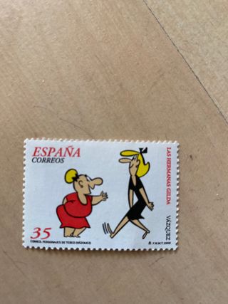 Sello España Las Hermanas Gilda 35 ptas