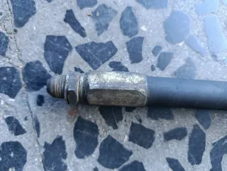 Manómetro AEM presión hidráulica maquinaria