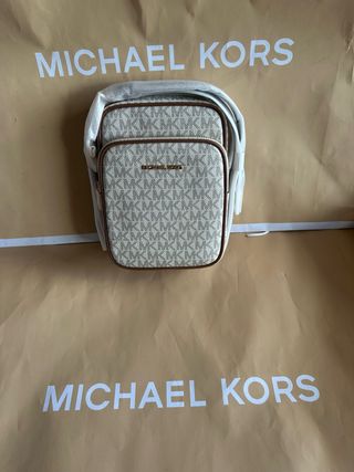 Bolso Michael Kors Beige y Marrón