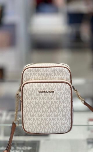 Bolso Michael Kors Beige y Marrón