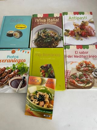 Lote libros cocina