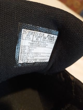 Zapatillas deportivas 45