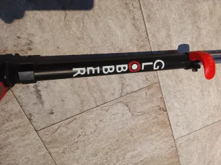 Patinete Globber Rojo y Negro