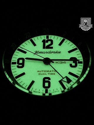 Vostok Natillas Komandirskie K34 476773 GMT nuevo