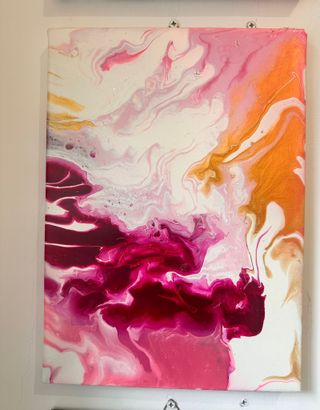 Set 3 Quadri Astratti Multicolore