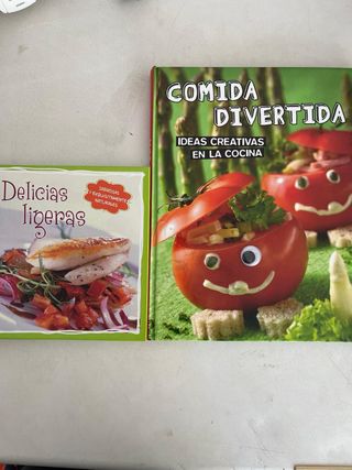 Libro cocina divertida y cocina ligera