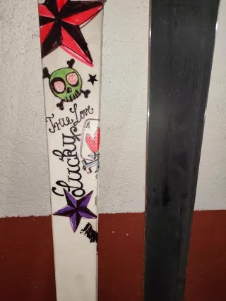 Esquís Head Doble Espátula 172cm. Sin fijaciones