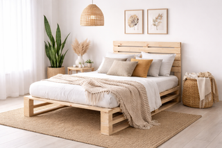 Cama de Palets de Madera