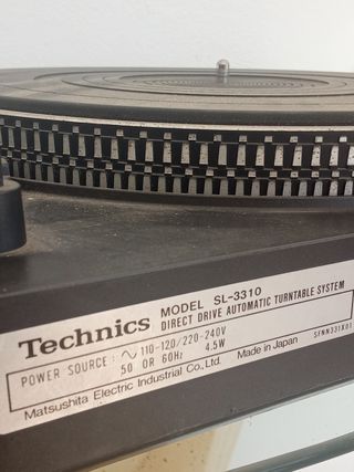 Technics SL-3310 Giradischi Direct Drive