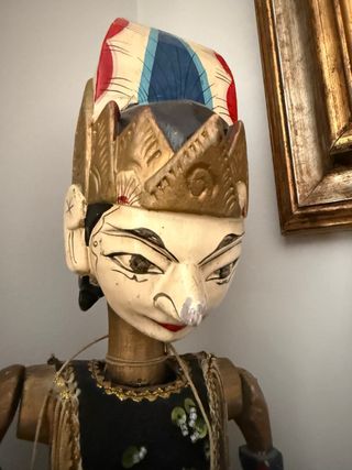 Marioneta tradicional indonesia