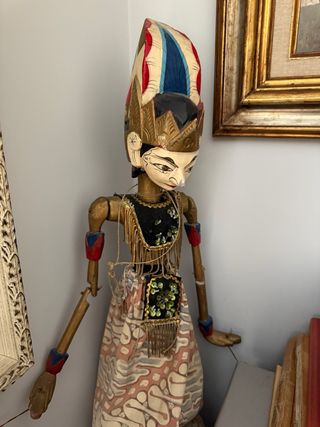 Marioneta tradicional indonesia
