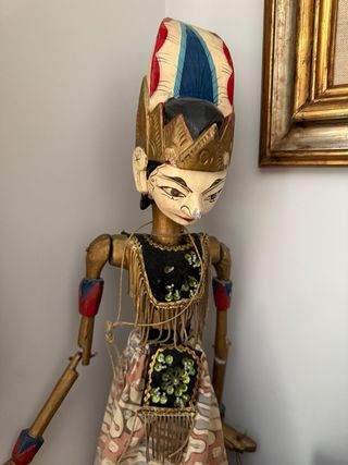 Marioneta tradicional indonesia