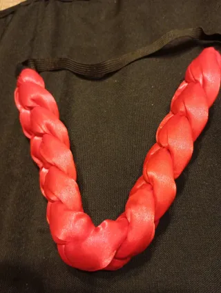 Diademas trenzadas raso varios colores