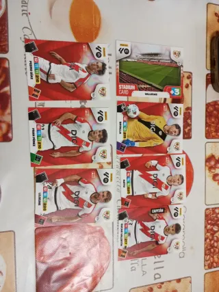 Panini Rayo Vallecano Cromos
