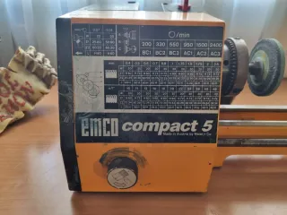 Torno de banco Emco Compact 5