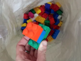 100 bloques construcción NO Lego juguete infantil