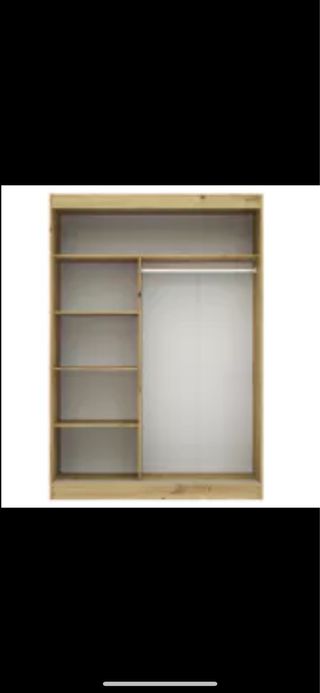 Armario Boney puertas correderas y espejo