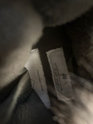 Abrigo niño H&M verde oliva talla 6-8 años