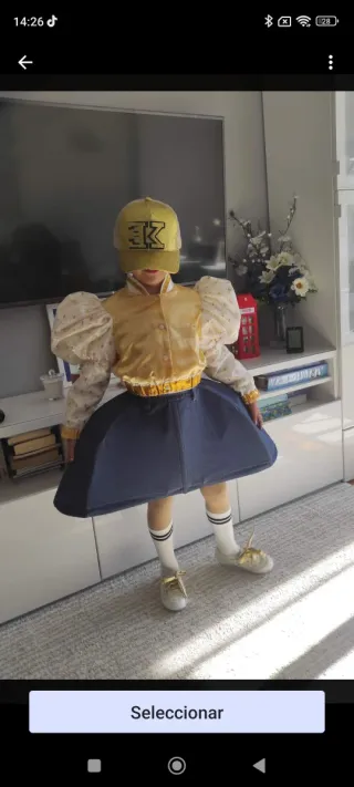 Disfraz niña 5-6 años