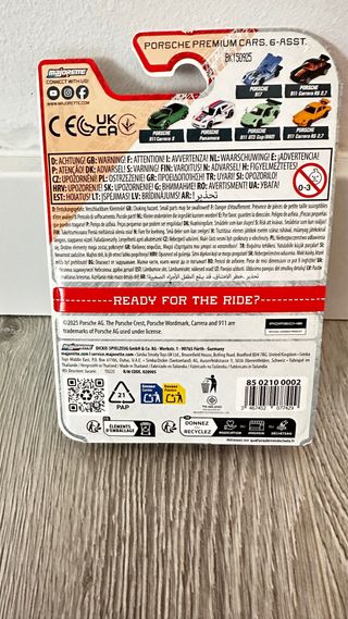 Coche Majorette Porsche 911 Carrera S