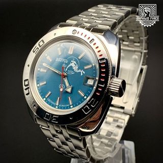 Vostok Amphibia 710059 Scuba Dude Nuevo a estrenar