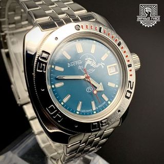 Vostok Amphibia 710059 Scuba Dude Nuevo a estrenar