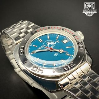 Vostok Amphibia 710059 Scuba Dude Nuevo a estrenar