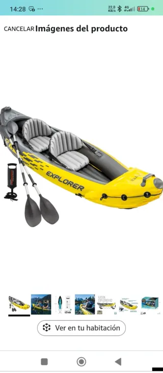 Kayak Explorer K2 Inflable
