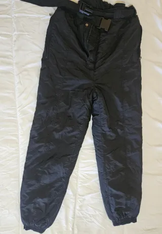 Pantalón de Nieve Mujer Negro