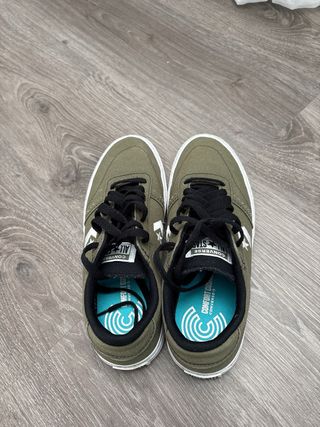 Zapatillas Converse Verdes y Blancas