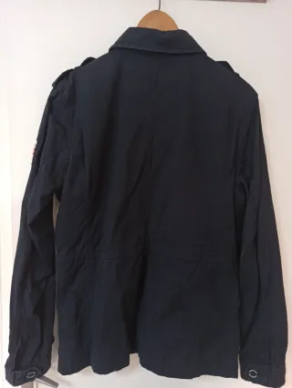 Chaqueta militar Superdry azul marino Talla M