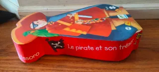 Caja con Puzzle Pirata 36 Piezas Djeco +4 Años