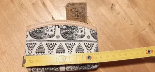 Borsellino portamonete zip elefanti thailandese