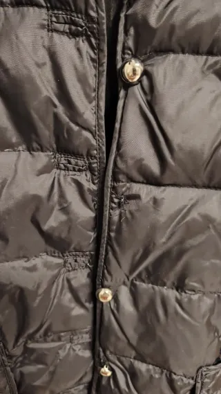 Chaqueta VALINCO mujer negra plumas