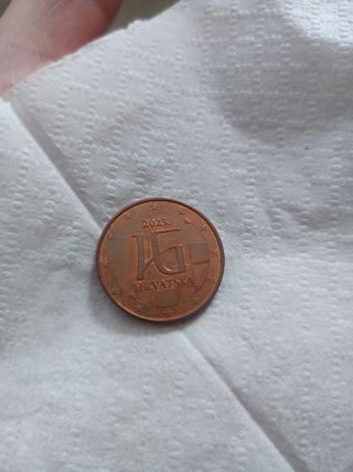 Moneda 15 céntimos Croacia 2023
