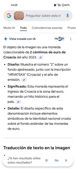 Moneda 15 céntimos Croacia 2023