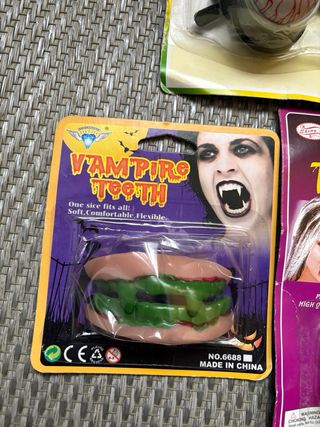 Lote complementos disfraz Halloween