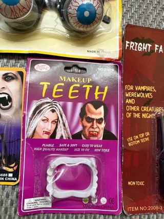 Lote complementos disfraz Halloween