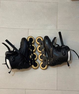 Pattini in linea Fila neri